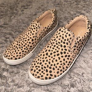 Cat & Jack Cheetah Print Slip-On Sneakers